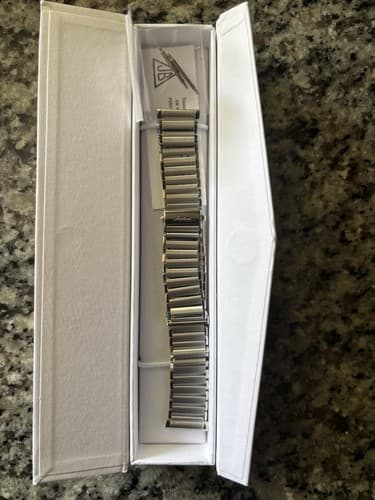 Forstner Klip (Bonklip) Ladder-Style Watch Bracelet – 20mm – Stainless Steel - image 1