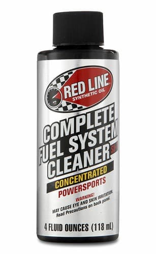 RED LINE Complete Fuel System Cleaner Concentrated Additive Gas Treatment 4oz - image 1