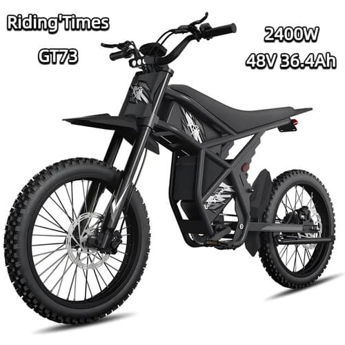Riding'Times GT73 Dual Motor Electric Dirt Bike for Adults, 2400W 36.4AH New - image 1