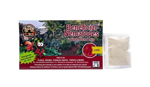 Beneficial Nematodes Triple Blend HB+SC+SF Targets 200+ Soil Pests - image 1