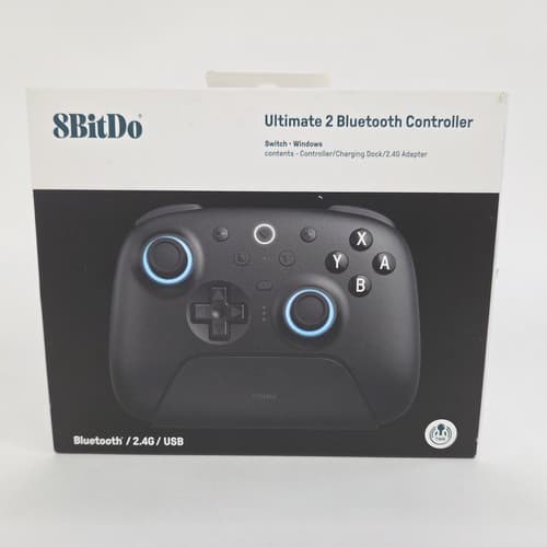 8Bitdo Ultimate 2 Wireless 2.4G Bluetooth Controller For Switch, Windows - image 1