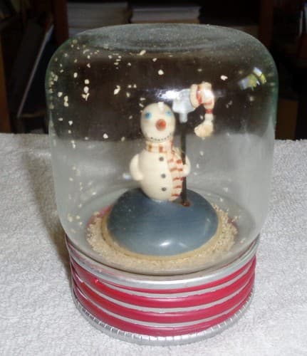 Dept 56 Vintage 'Welcome to the Inn' Snow Globe - Rare Eden Prairie Village Piece - image 1