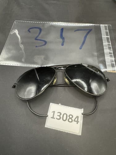 Ray-Ban Outdoorsman RB3030 Aviator Sunglasses Black On Black - image 1