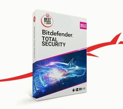 Bitdefender Total Security 2026 | 1-3 Years | 1-6 Devices | Windows Mac Android - image 1