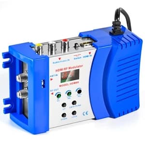HDMI to RF Modulator VHF UHF AV to RF Coaxial Converter CVBS RCA HDMI to RF - image 1