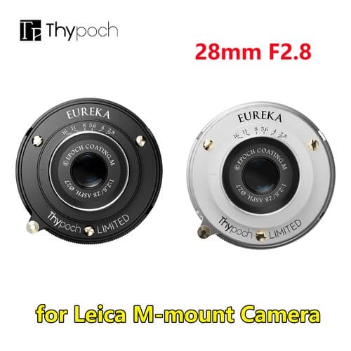 Thypoch Eureka 28mm F2.8 ASPH Manual Focus Prime Lens for Leica M-mount Camera - image 1