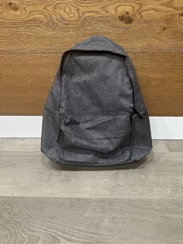 MUJI Water Repellent Backpack 43×32×14 cm Gray Travel Bag New With Tags - image 1
