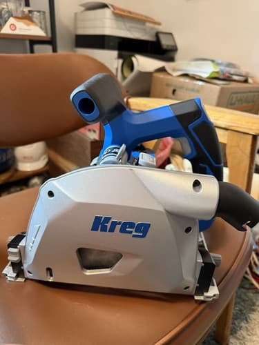 KREG 20V Ionic Drive 6 1/2" Plunge Cut Track Saw Kit Brushless (BARE TOOL w/BAG) - image 1