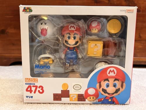 Good Smile Company Nendoroid #473 – Super Mario (Nintendo) – Complete with Box - image 1