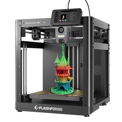 FLASHFORGE Adventurer 5M 3D Printer 600mm/s High-Speed w/Auto Leveling Printing - image 1
