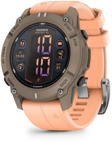 Garmin Descent G2 Watch-Style 1.2" Amoled Dive Computer Smartwatch 010-02986-01 - image 1