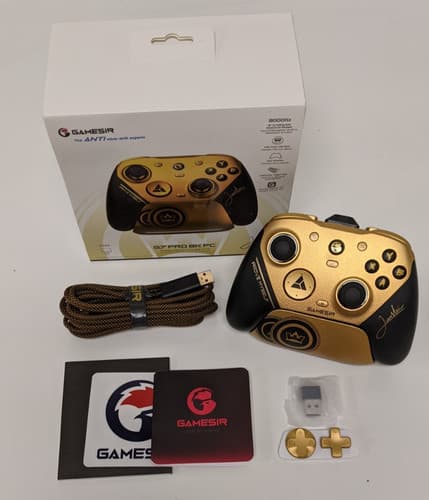 GameSir G7 Pro 8K PC Wireless Controller Gold/Black - image 1