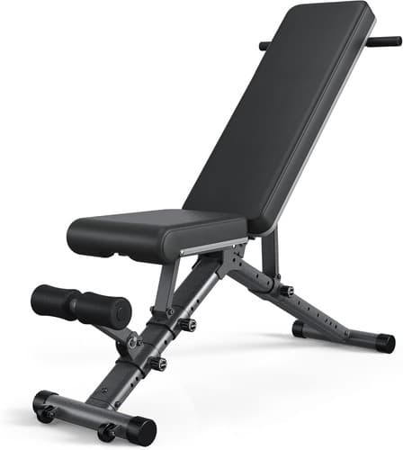 BARWING 90° Adjustable Weight Bench Workout Bench 1000 LB Heavy Duty - Black - image 1