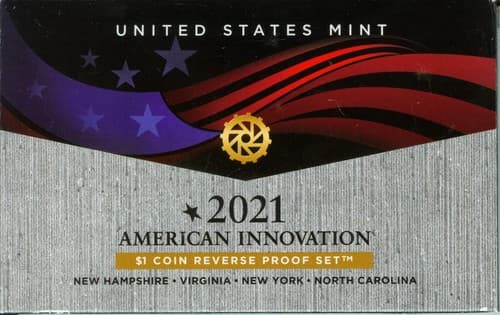 2021 American Innovation $1 Reverse Proof Coin Set - image 1