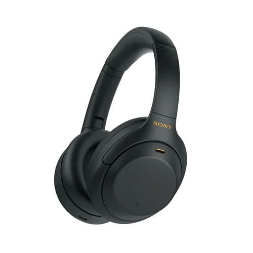 Sony WH-1000XM4 Wireless Noise Cancelling Headphones Black - Certified Refurbished - image 1