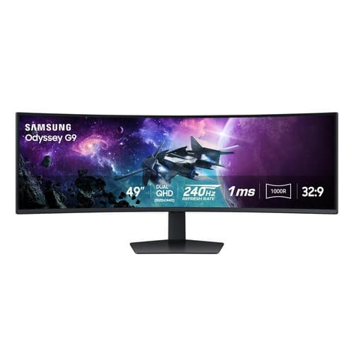 Samsung Odyssey G9 49" Curved Gaming Monitor (1000R, 240Hz, 1ms, FreeSync Premium Pro) - image 1