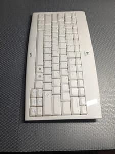 Logitech Wireless Keyboard for Nintendo Wii (Missing Dongle, Untested) - image 1