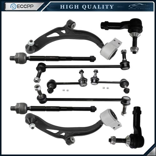 Front Lower Control Arm Ball Joint Sway Bars Tie Rod For 2011-2019 Ford Explorer - image 1