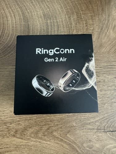 RingConn Gen 2 Air- Smart Ring/Fitness Tracker- Silver- Size 07- BRAND NEW - image 1
