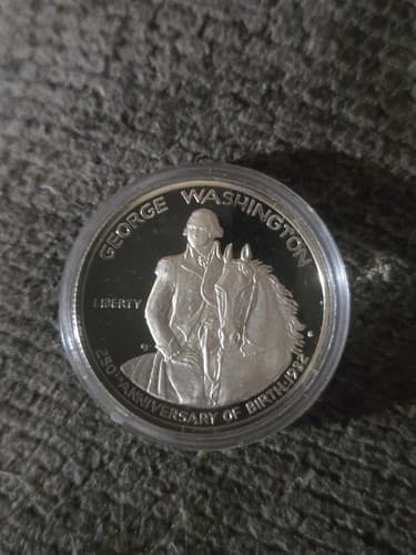 1982 George Washington 250th Anniversary Silver Proof Half Dollar - image 1