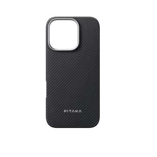 Pitaka Cell Phone Case compatible with iPhone 16 Pro, Black - image 1