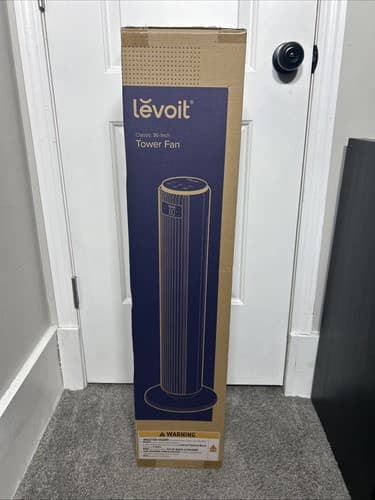 LEVOIT Tower ~ Fan White ~ 90 Degree Oscillation ~ Quite Sleep Mode ~ w/ Remote - image 1