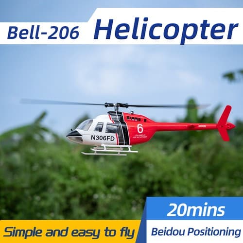 Flywing V3 470 RTF Bell 206 RC Helicopter with ACE Flight Control - image 1