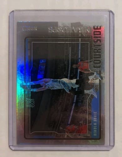 2017-18 Panini NBA Hoops Courtside Nikola Jokic Basketball Trading Card - image 1