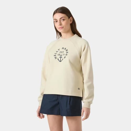 Helly Hansen Capri Sweatshirt - Women's - Medium / Cream - image 1
