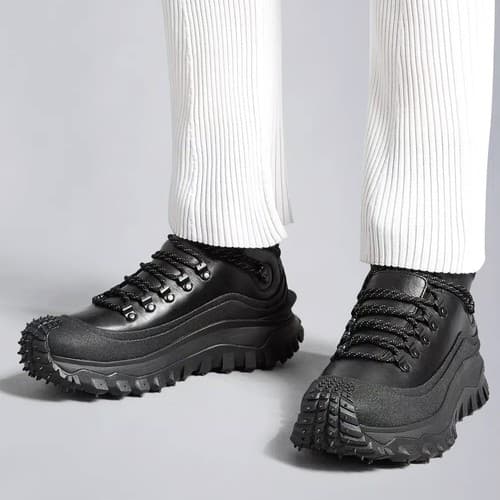 Moncler Trailgrip GTX High Ankle Boot Trainer Sneaker Apres-Ski Black EU 38 US 8 UK 5 - image 1