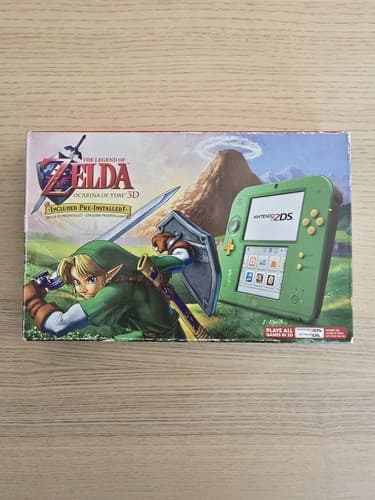 Nintendo 2DS Console The Legend of Zelda: Ocarina of Time Limited Edition - image 1