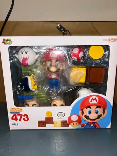 Nendoroid 473 Super Mario Bros. Action Figure Nintendo Good Smile US SELLER - image 1