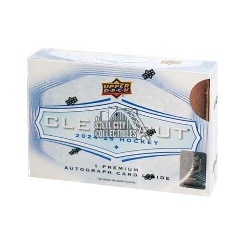 2024-25 Upper Deck Clear Cut Hockey Hobby Box - image 1