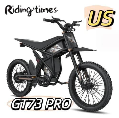 Riding'Times GT73 Pro Electric Dirt Bike, 3000W Motor, Dual Batteries US - image 1