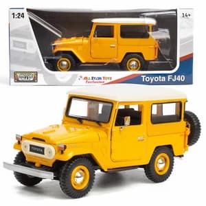 MOTORMAX 79323 TOYOTA FJ40 FJ 40 LAND CRUISER 1/24 DIECAST MODEL CAR NEW IN BOX - image 1