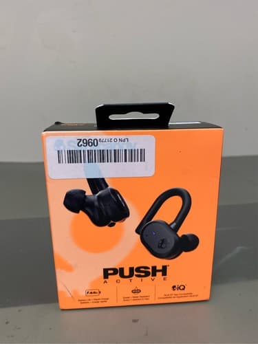 Skullcandy Push Active True Wireless Bluetooth Headphones - Black - image 1