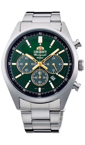 Orient NEO70 Series WV0021TX Solar Panda Men's Watch Brilliant Green Analog - image 1