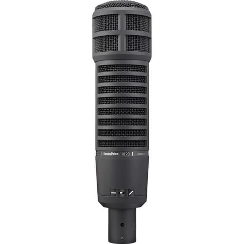 Electro-Voice RE20 Broadcast Announcer Microphone with Variable-D (Black) - image 1