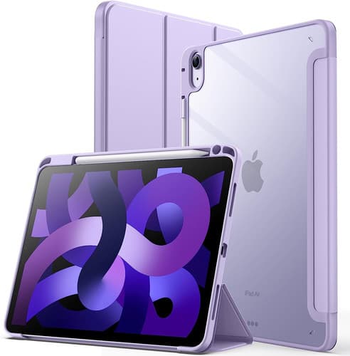 JETech Case for iPad Air 11-Inch M3/M2 (2025/2024), iPad Air 5/4 (2022/2020) Pink - image 1
