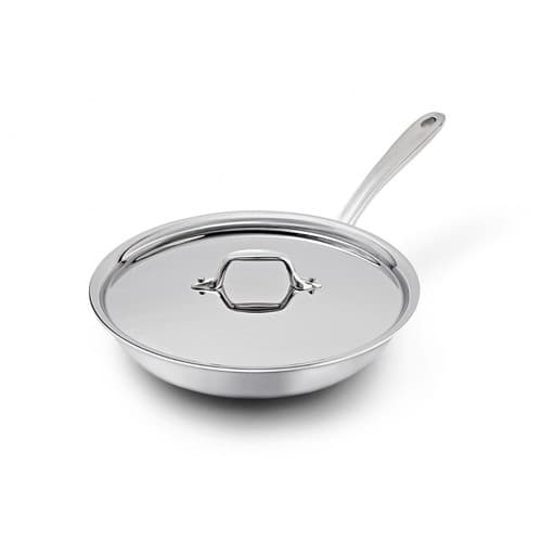 All-Clad D3 Everyday 18/10 SS 3-Ply 10.5 inch Fry pan with Lid - image 1