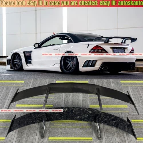 Mercedes-Benz R230 Trunk Wing Spoiler for SL350 SL500 SL550 SL55 SL63 AMG (2004-2011) - image 1