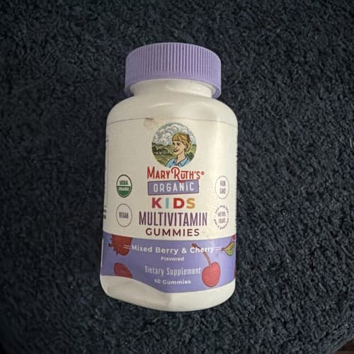 Mary Ruth's Organic Kids Multivitamin Gummies (Mixed Berry&Cherry Flavor)exp2027 - image 1