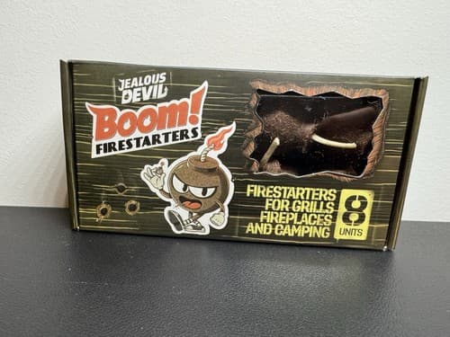 Jealous Devil Boom Firestarter For Grills Fireplaces And Camping 8-Units - image 1