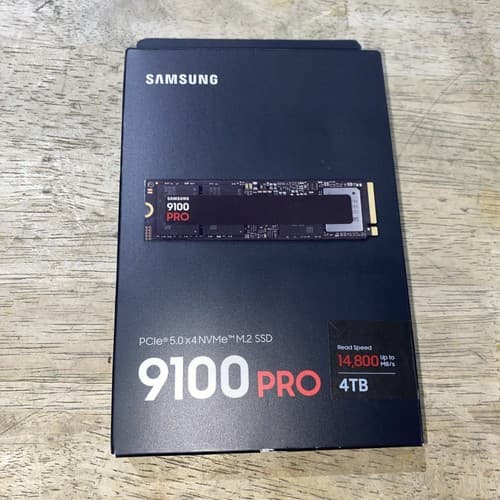 Samsung 9100 PRO 4TB M.2 2280 PCIe 5.0x4 NVMe Internal SSD - image 1
