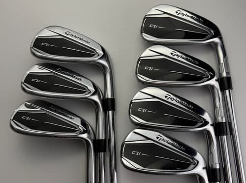 TaylorMade Qi Irons 5-PW, AW - KBS Max 85 Regular Flex - image 1