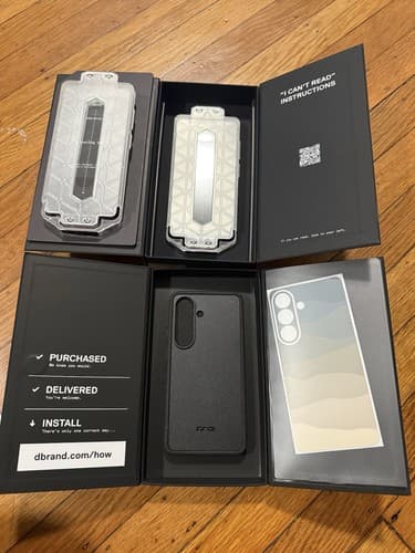 dbrand Grip Prism 2.0 Back Case Black for Samsung Galaxy S26 MagSafe - image 1