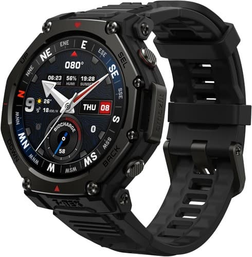 Amazfit T-Rex 3 Pro 48mm Outdoor Smart Watch AMOLED Display Built-in Flashlight - image 1