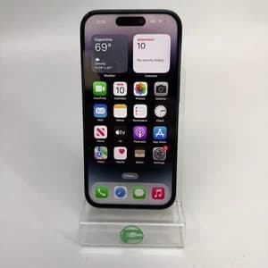 Broken Unlocked Apple iPhone 14 Pro 512GB Space Black MQ1K3LL/A True Tone - image 1