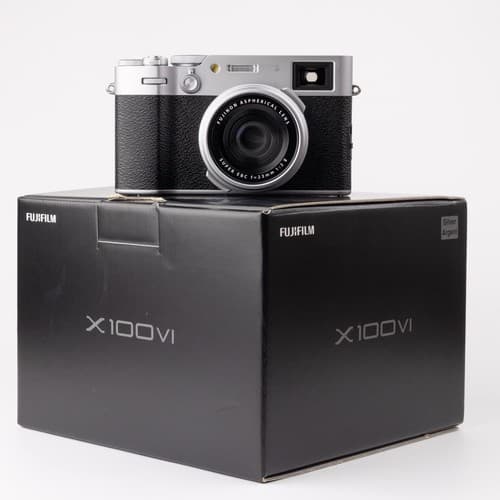 Fujifilm X100VI Digital Camera Silver Like New - image 1
