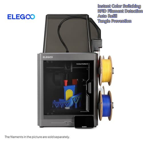 ELEGOO Centauri Carbon 2 Combo 3D Printer 500mm/s w/Auto Leveling 350 °C Nozzle - image 1